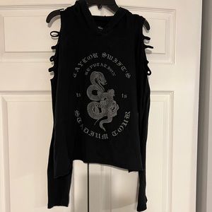 Taylor Swift Reputation Tour Crop Long Sleeve